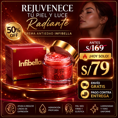 Image of INFIBELLA®️ - Crema antiedad - Piel mas joven desde casa