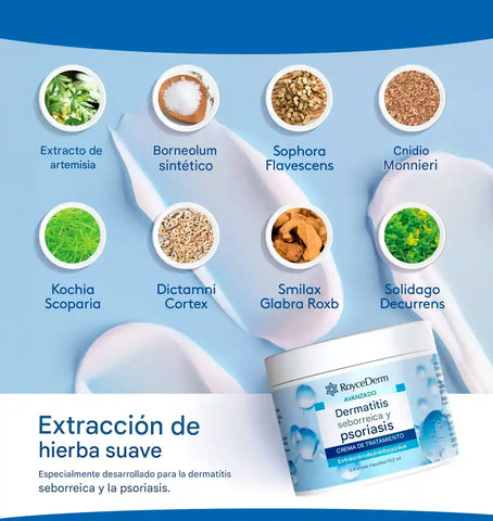 Image of ROYCEDERM® - Elimina la caspa y dermatitis seborreica