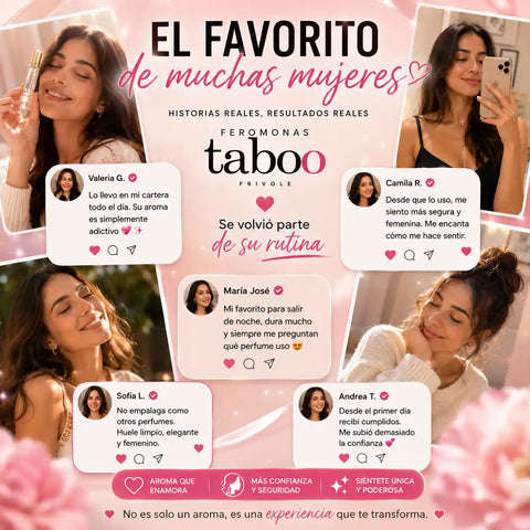 Image of FEROMONAS TABOO™️ - Perfume con Feromonas ❤️🔥💘